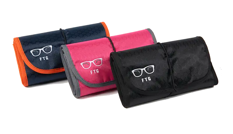 The Ripstop nylon collection of eyewear organizers by FTG Frames2go