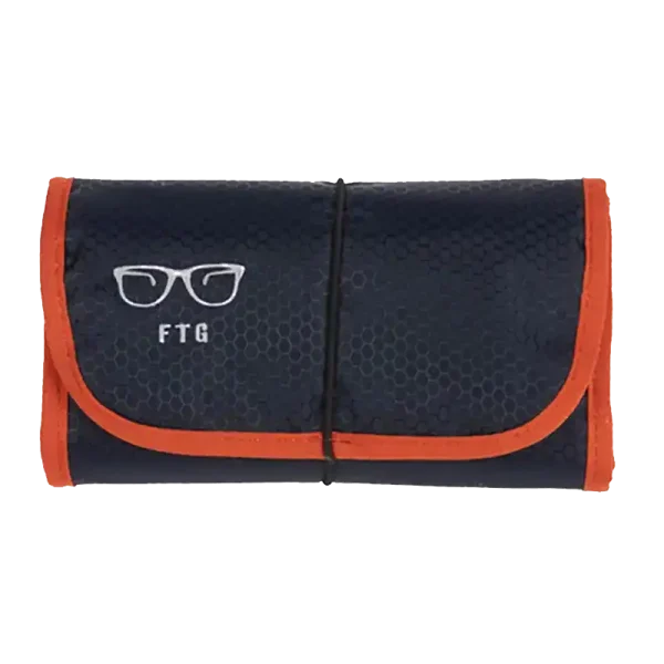 The Sportster by FTG opens flat to reveal structured, padded compartments designed to organize and protect multiple glasses while traveling.