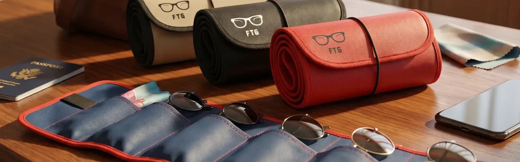 how to carry multiple glasses with FTG organizer case during travel